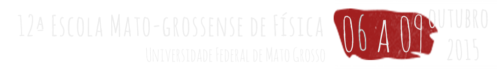 XII Escola Mato-grossense de Fisica